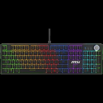 MSI Gaming Keyboard FORGE GK320 RED, USB 2.0, RGB LED, Mechanical Switch, Anti-ghosting