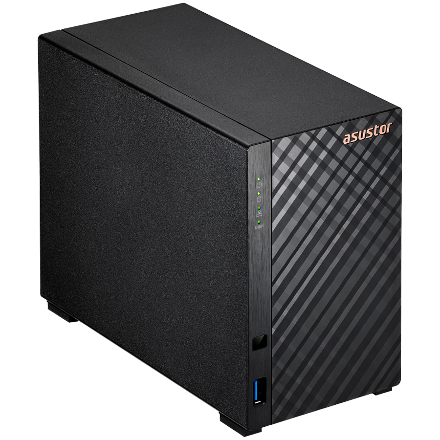 ASUSTOR NAS Drivestor2 2x 3.5" - 1x 2.5Gbe Realtek QuadCore RTD1619B 1.7GHz 1GB single PSU desktop - Slika 2