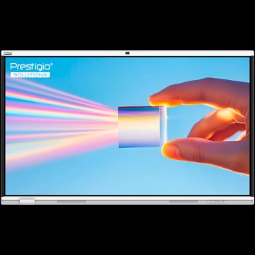 PRESTIGIO SOLUTIONS Multiboard 86'' Prism, Android 14, Google EDLA, AI Camera, 8/128GB, 50TP