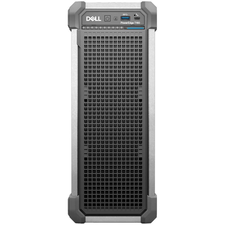 DELL EMC PowerEdge T160, 3x3.5"+ 2x2.5" Cabled HDD, Intel Xeon 6325P (3.5G, 4C/8T, 12MB, Turbo, 55W), 32GB UDIMM ECC 5600MT/s, 2x 480GB SSD SATA, PERC H355, iDRAC9 Enterprise, 300W PS, BCM 5720 DP 1Gb On-Board LOM, No OS, 3Y NBD - Slika 2