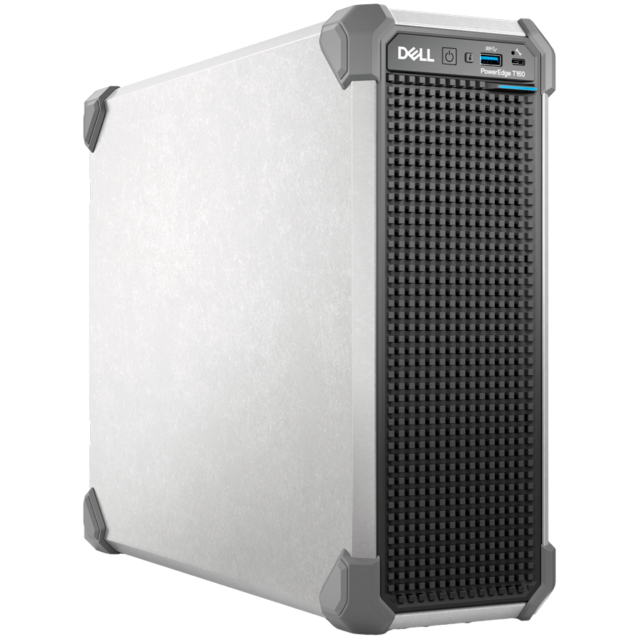 DELL EMC PowerEdge T160, 3x3.5"+ 2x2.5" Cabled HDD, Intel Xeon 6325P (3.5G, 4C/8T, 12MB, Turbo, 55W), 32GB UDIMM ECC 5600MT/s, 2x 480GB SSD SATA, PERC H355, iDRAC9 Enterprise, 300W PS, BCM 5720 DP 1Gb On-Board LOM, No OS, 3Y NBD - Slika 3
