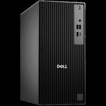Dell Pro Tower QCT1255, 180W, AMD Ryzen 5 8500G (6C, up to 5 GHz), 8GB (1x8GB) 4800 MT/s DDR5, M.2 512GB PCIe, AMD Integrated, DVDRW, Speaker, DP, HDMI, USB-C, 7xUSB-A, RJ-45, Mouse/Kb, Ubuntu, 3Y PS NBD