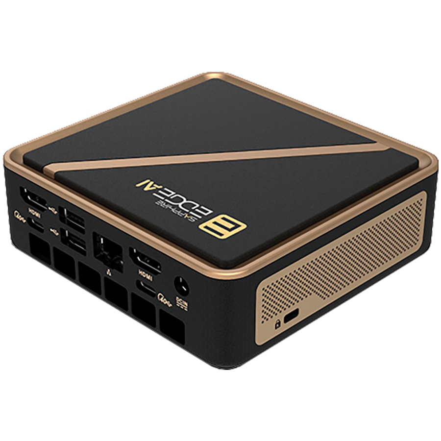 SAPPHIRE EDGE AI 350 BAREBONE WITH WIFI / BT MODULE, VESA MOUNT, POWER ADAPTER AND POWER CORD W/O SSD AND MEMORY - Slika 8