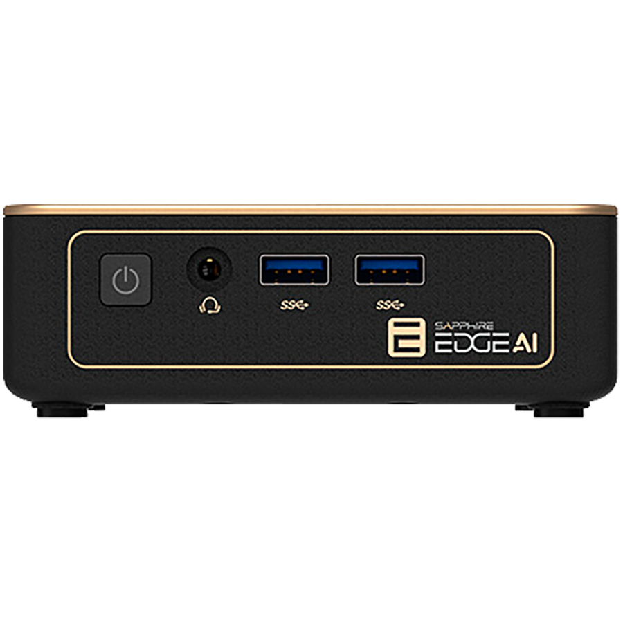 SAPPHIRE EDGE AI 340 BAREBONE WITH WIFI / BT MODULE, VESA MOUNT, POWER ADAPTER AND POWER CORD W/O SSD AND MEMORY - Slika 9