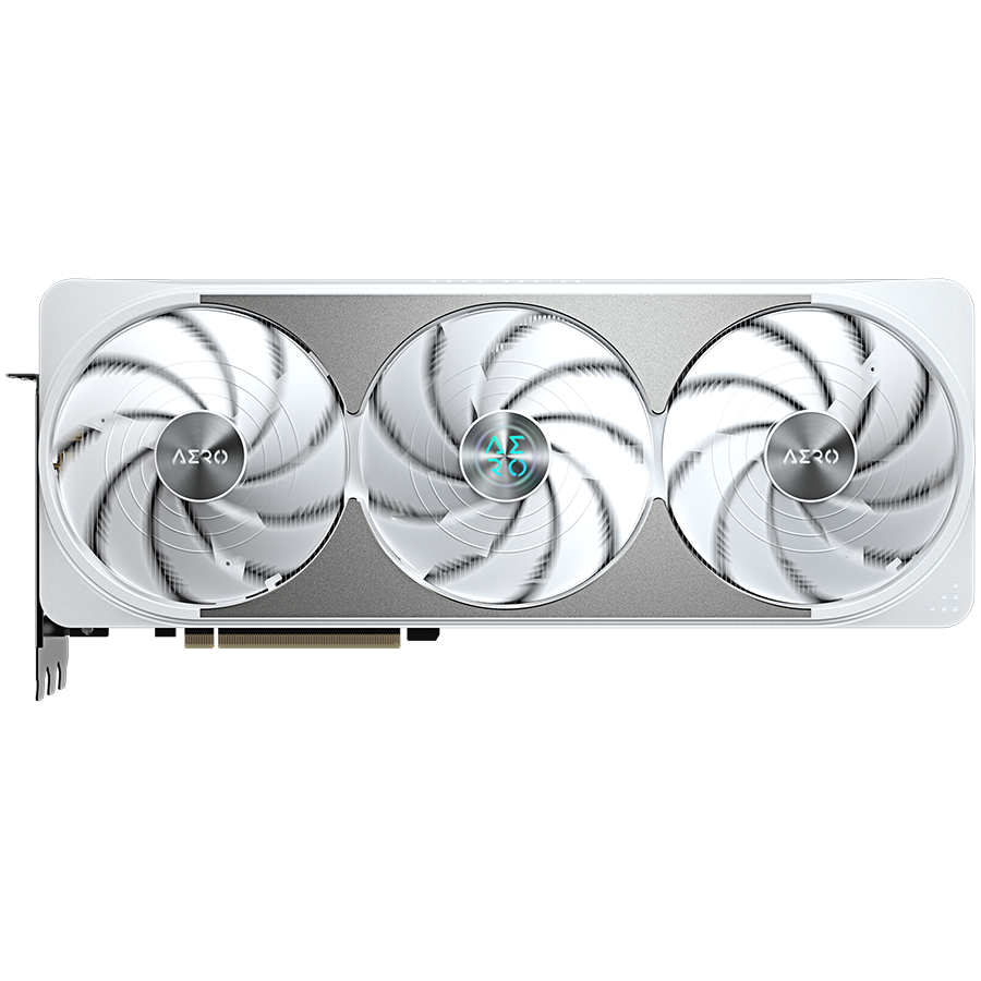 GIGABYTE Video Card NVIDIA GeForce RTX 5070 Ti AERO OC 16G (16GB GDDR7/256bit, PCI-E 5.0, Recommended PSU 750W, 3xDP, 1xHDMI) Silver/White - Slika 2