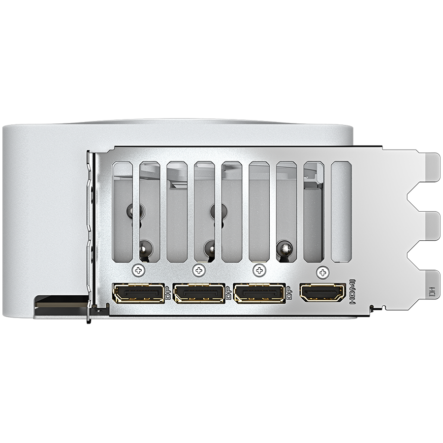 GIGABYTE Video Card NVIDIA GeForce RTX 5070 Ti AERO OC 16G (16GB GDDR7/256bit, PCI-E 5.0, Recommended PSU 750W, 3xDP, 1xHDMI) Silver/White - Slika 3