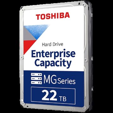 HDD Server TOSHIBA MG11 22TB MAMR 512e, 3.5'', 1024MB, 7200RPM, SATA, SKU: HDEB036GEA51F