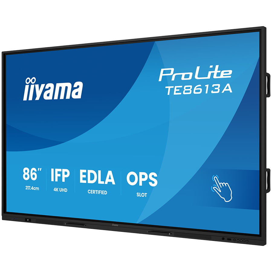 IIYAMA LFD ProLite TE8613A-B2AG 86" Google EDLA Certified IFP Interactive display 500cd 1200:1 8ms PureTouch-IR iiWare 21E (Android 14 OS, Android 16 summer 2026) - Slika 2