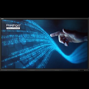 PRESTIGIO SOLUTIONS Multiboard 98-inch Light+ Gen 2, Android 13, Google EDLA, AI Camera, NFC, 16/128GB, black