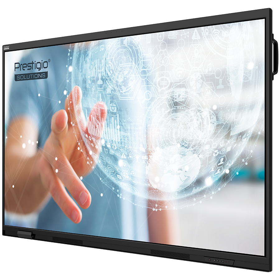 PRESTIGIO SOLUTIONS Multiboard 65-inch Light Series Gen 7, Android 14, Google EDLA, AI button, 8/128GB, 50TP, black - Slika 2