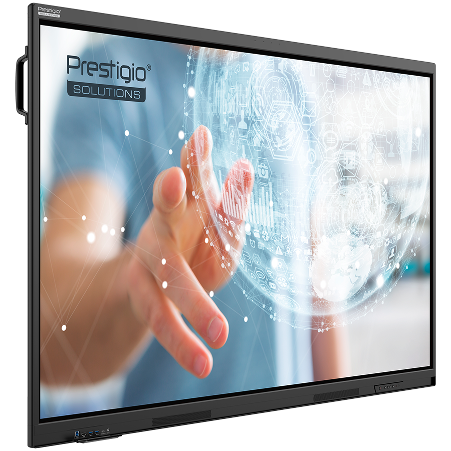 PRESTIGIO SOLUTIONS Multiboard 65-inch Light Series Gen 7, Android 14, Google EDLA, AI button, 8/128GB, 50TP, black - Slika 3