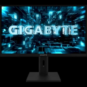 GIGABYTE G27Q3 EK Gaming Monitor 27", SS IPS, QHD, 350 cd/m2, 1ms GTG, 320Hz, HDR10, 2x HDMI, 1x DP, USB 2.0, Tilt, Swivel, Pivot, Height Adjustment, VESA