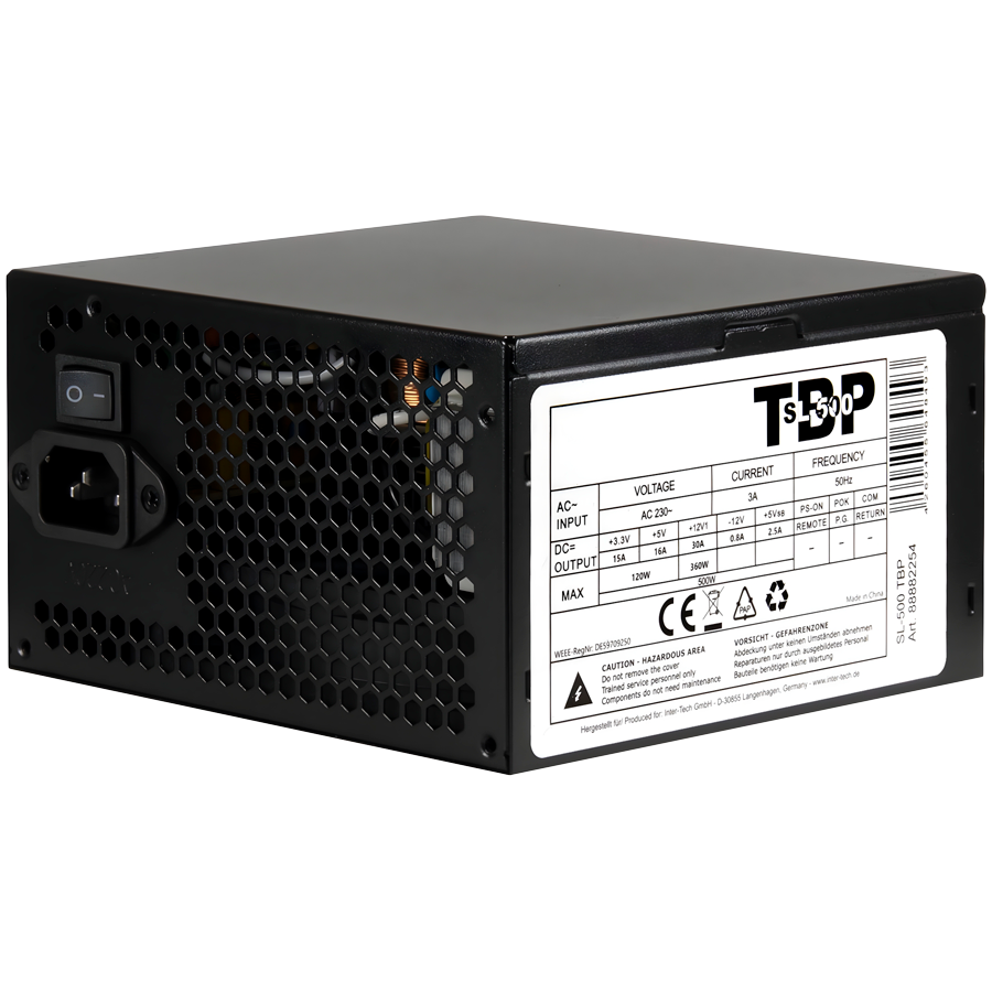 Inter-Tech SL-500 TBP, 500W ATX - Slika 2