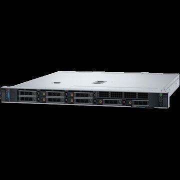 DELL EMC PowerEdge R360, 8x2.5", Intel Xeon 6 Performance 6315P 2.8G, 4C/4T, 32GB UDIMM 5600MT/s ECC, 1x480GB SSD SATA RI, PERC H355 Front, iDRAC9 Enterprise, PS 2x700W, TPM 2.0 V6, BCM 5720 DP 1GbE, Sliding Rails, 3Y