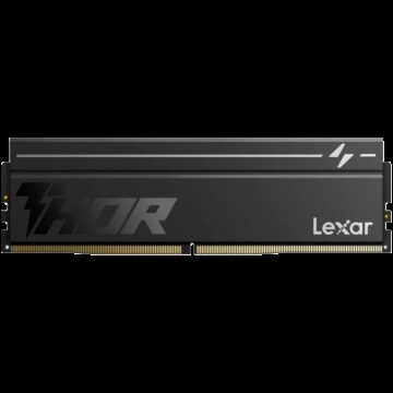 Lexar THOR 2.0 8GB DDR5 6000 CL38 1.3V Memory with heatsink, Single pack, Black Color