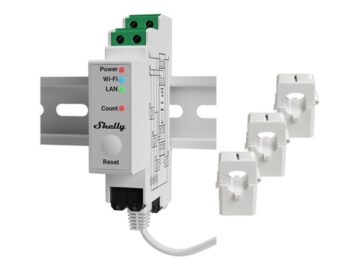SHELLY Pro 3EM 120A Energy Meter