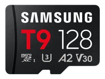 SAMSUNG T9 microSD Memory Card 128GB