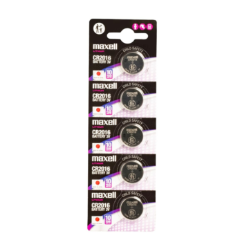 Maxell lit. dugm. baterija CR2016