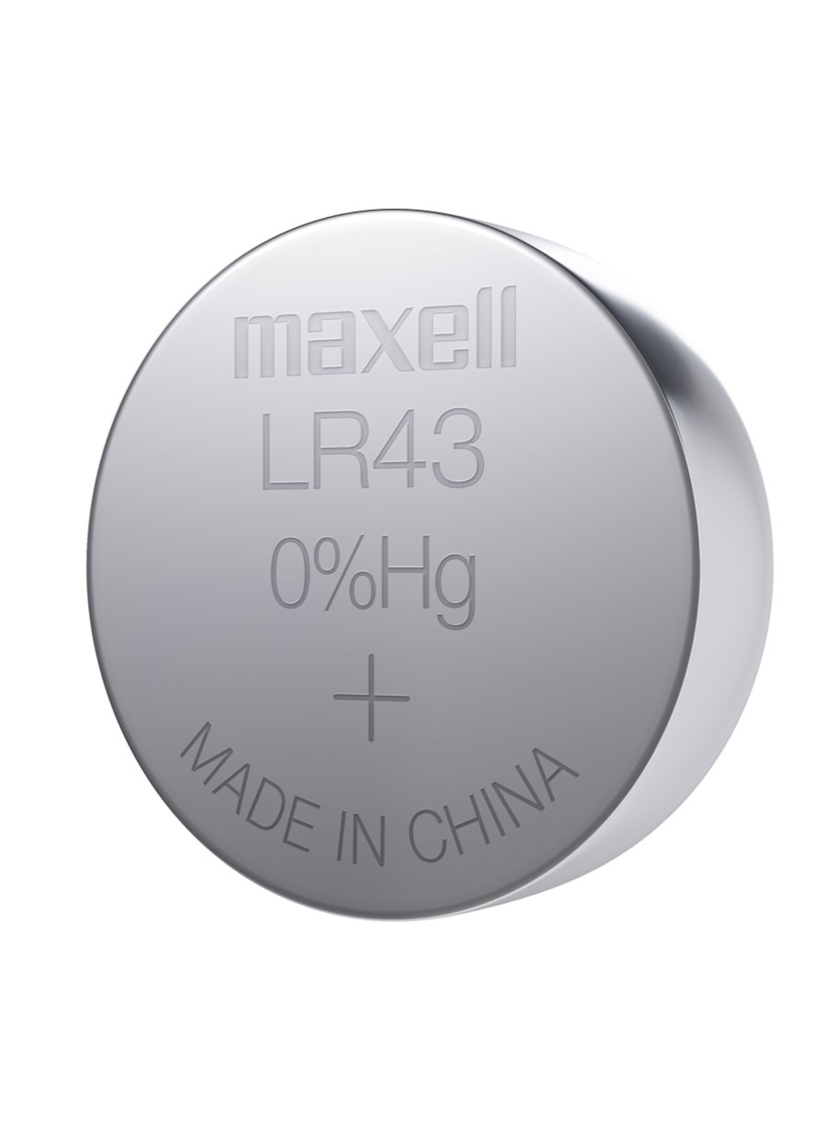 Maxell alk. dugm. baterija LR43
