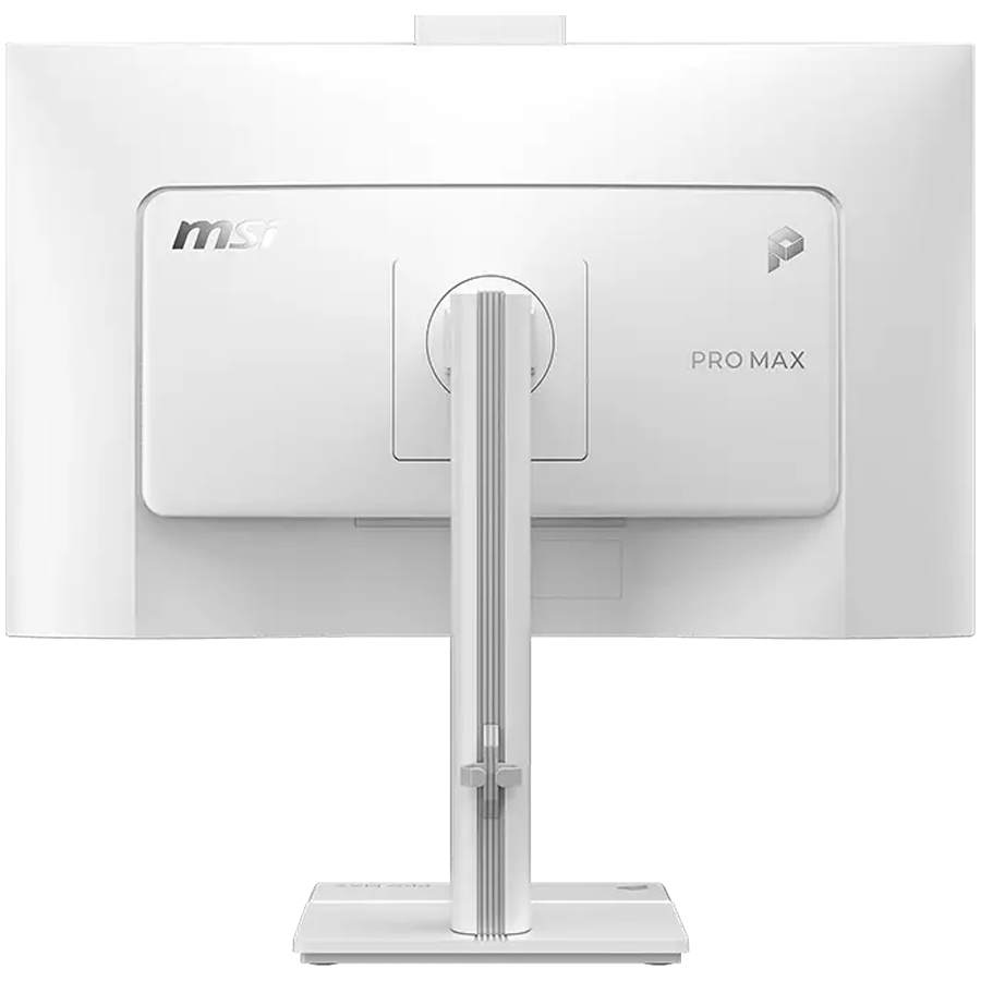 All In One MSI PRO MAX 27TP Z, 27" IPS FullHD Touchscreen, 120Hz, AMD Ryzen 7 255, Integrated AMD Radeon Graphics, 16GB, 512 GB NVMe PCIe SSD, FreeDOS, Webcam 5 MP, 2 x 3W Speaker, 1x DP, 1x HDMI, 2x USB 2.0, 2x USB 3.2 Gen 2, 1x USB 3.2 Gen 1, VESA, White - Slika 2