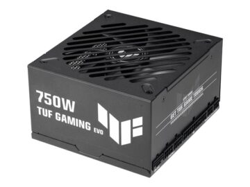 ASUS TUF Gaming 750W Gold EVO PSU black