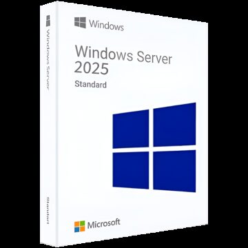DELL EMC Windows Server 2025 Standard,No Media, WS2022 Std Downgrade w/DVD Media,Multi Lang, Customer Kit