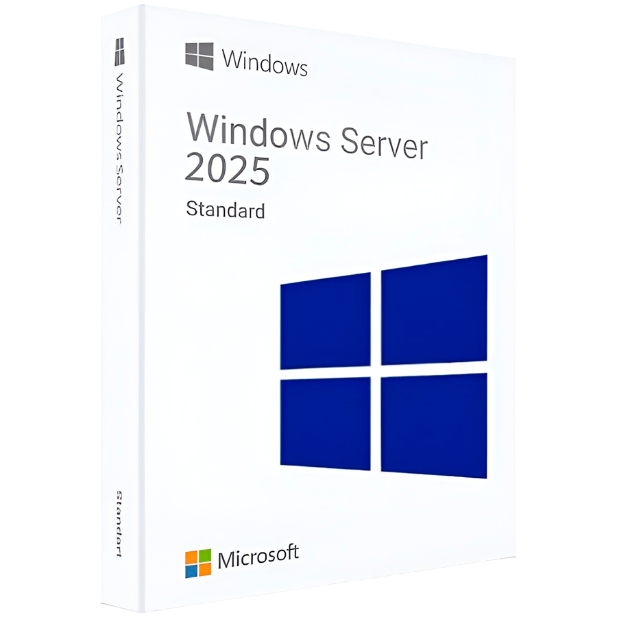 DELL EMC Windows Server 2025 Standard,No Media, WS2022 Std Downgrade w/DVD Media,Multi Lang, Customer Kit