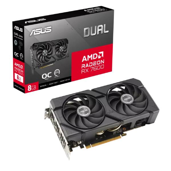 Asus Dual Radeon RX7600 OC